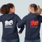 Elephant Conservation - Full Zip Womens Hoodie
