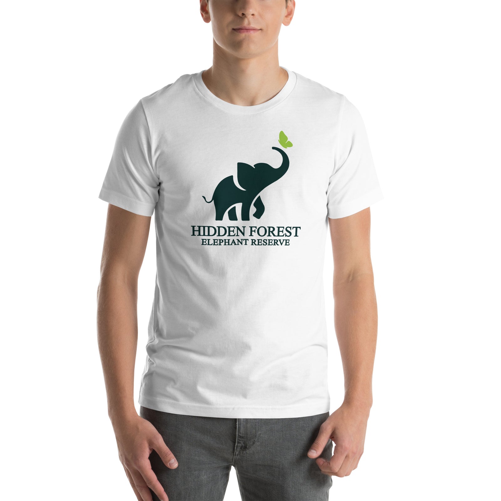 Hidden Forest Logo. Mens T-Shirt