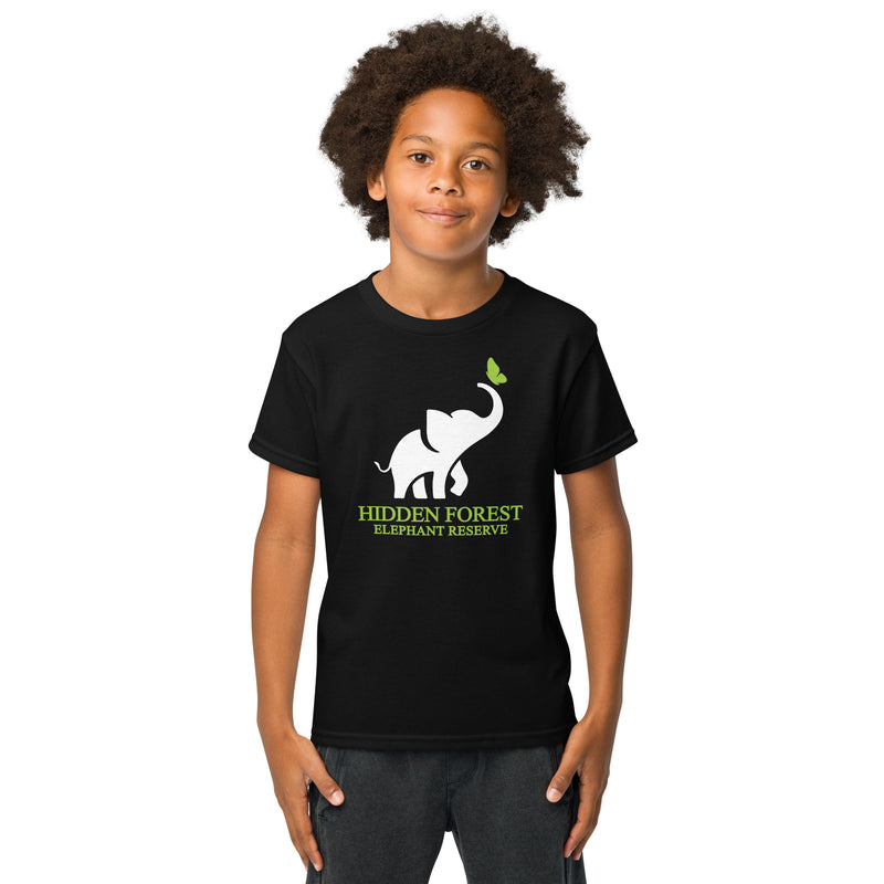 Boys Hidden Forest Logo  T-shirt